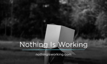 NothingIsWorking.com - Creative brandable domain for sale